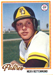 1978 Topps Baseball Cards      566     Merv Rettenmund